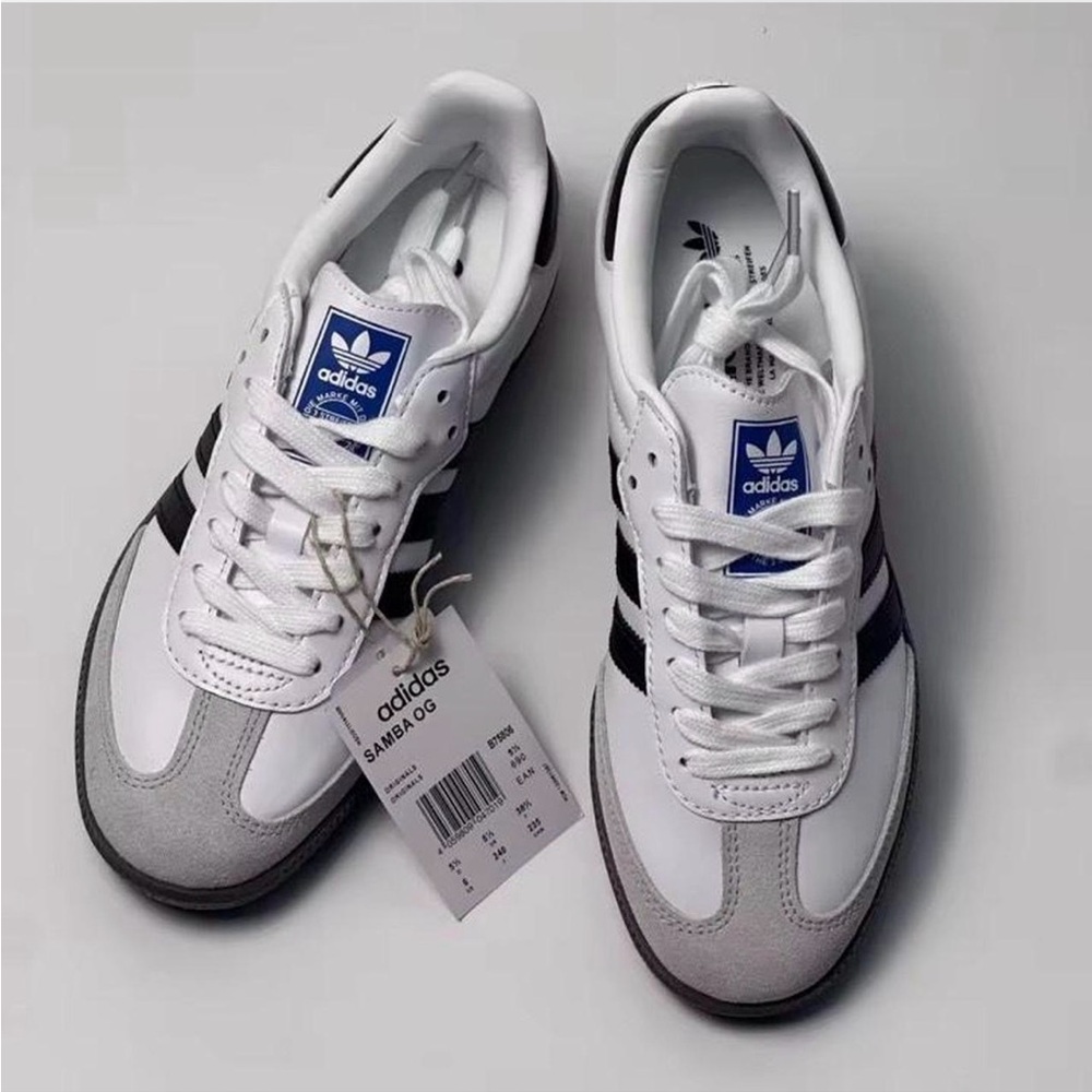 Adidas Samba OG White Black Gum Women’s Size 8 Men’s 7 EU 40 NEW